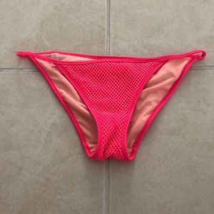PINK Mesh Bathing Suite Bottoms